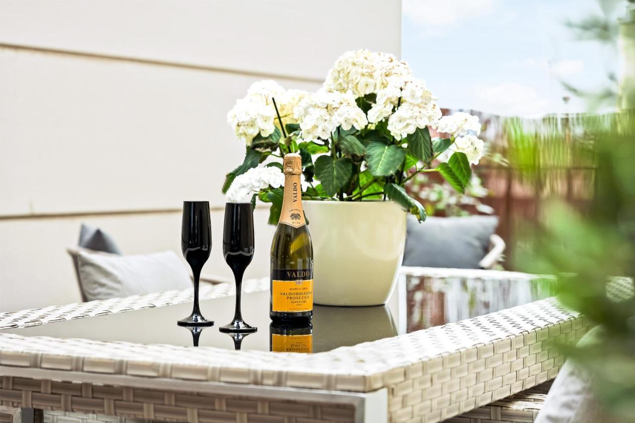 Ferienwohnung Lit Living - Luxus Loft - Box Spring - Air Con - Bbq - Panorama City Airport City Airport Mannheim Exterior foto